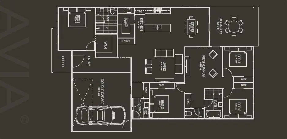 Coolibah Estate - Lowood - Lot 8 Floorplan