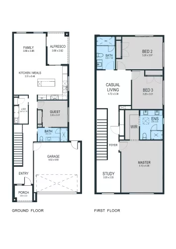 Davis Vineyard Estate - Diggers Rest - Lot 348 Floorplan