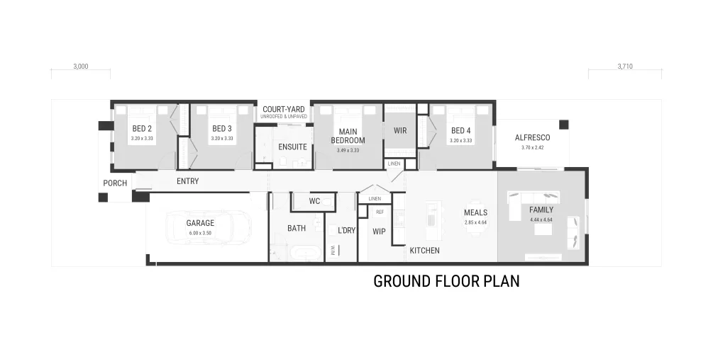 Davis Vineyard Estate - Diggers Rest - Lot 502A Floorplan