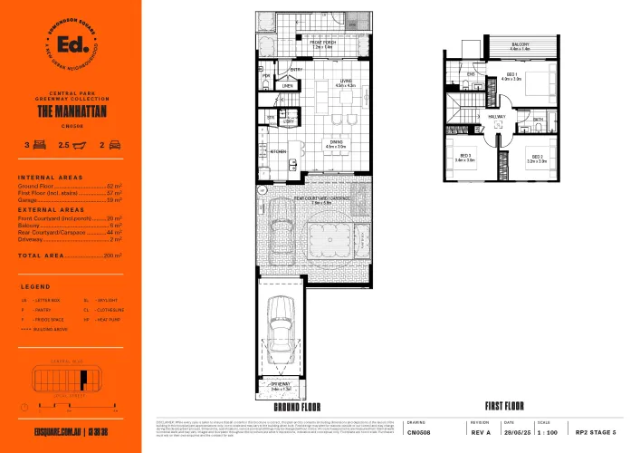 Ed.Square - Edmondson Park - Lot CN0508 Floorplan