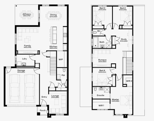 Emerald Views Estate - Diamond Creek - Lot 11 Floorplan