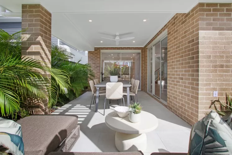 Eucalypt Grove Estate - Austral - Lot 232 Backyard