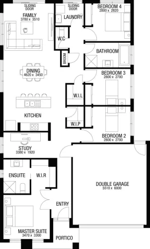 Everley Estate - Sunbury - Lot 923 Floorplan
