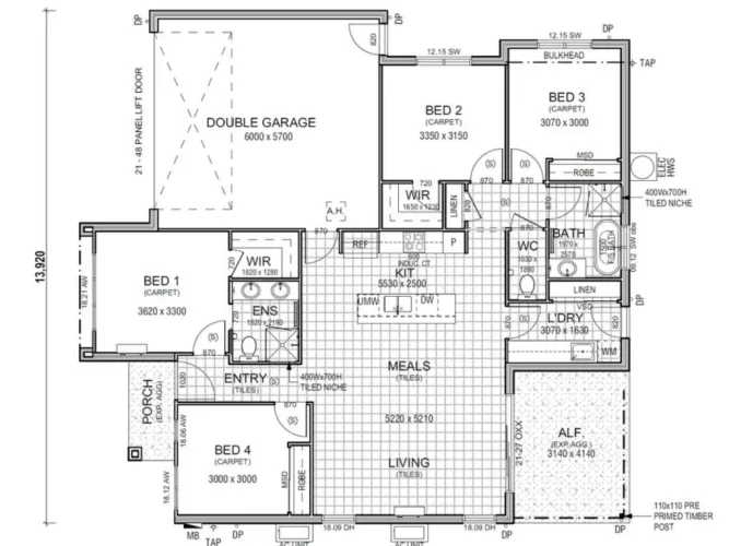 Fern View Estate - Bracken Ridge - Lot L13 206 Floorplan