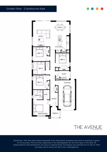 Golden Rise Estate - Cranbourne East - Lot 2 Floorplan
