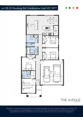 Golden Rise Estate - Cranbourne East - Lot 30 Floorplan