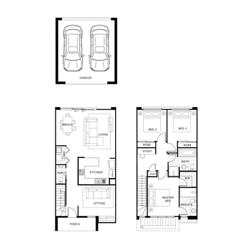 Habitas at Aurora Estate - Wollert - Lot 28 Floorplan