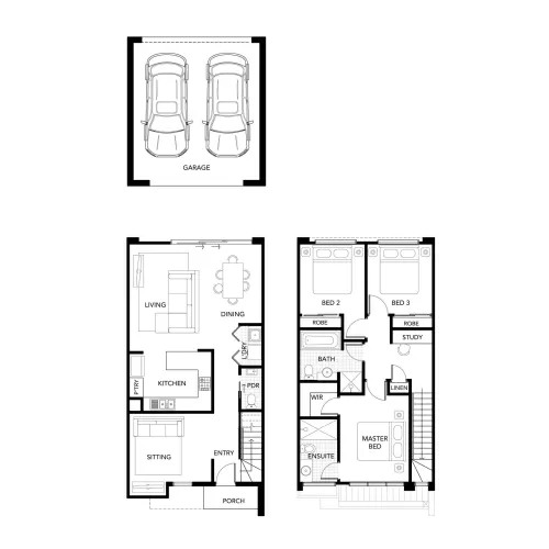 Habitas at Aurora Estate - Wollert - Lot 31 Floorplan