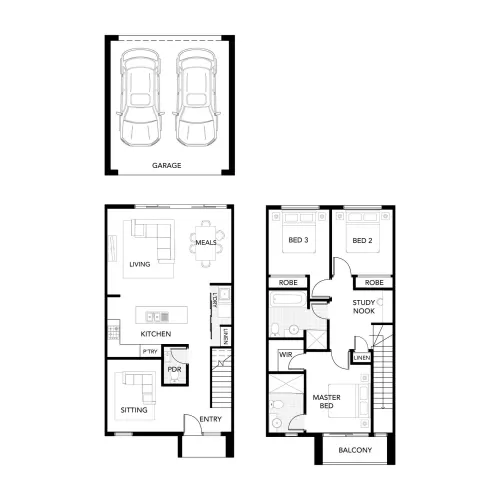Habitas at Aurora Estate - Wollert - Lot 41 Floorplan