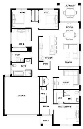 Haven Estate - Cambewarra - Lot 405 Floorplan