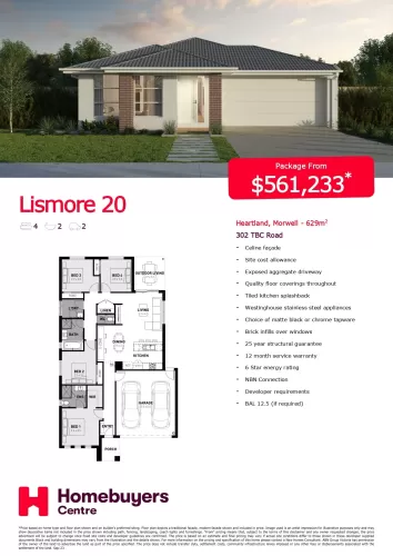 Heartland Estate - Morwell - Lot 302