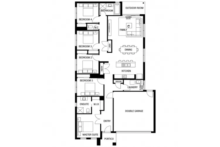 Heritage Estate - Moe - Lot 105 Floorplan