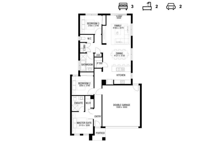 Heritage Estate - Moe - Lot 105 Floorplan