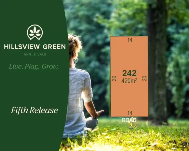 Hillsview Green Estate - Angle Vale - Lot 242