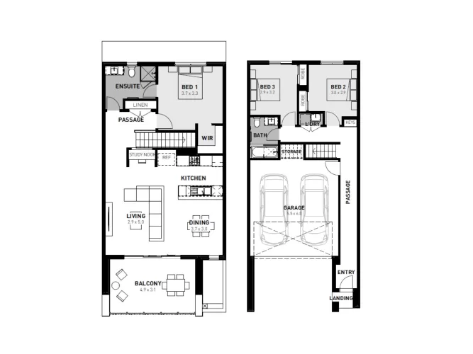 Homebuyers Centre Townhouses at Meridian - Clyde North - Lot 903