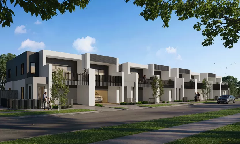 Homebuyers Centre Townhouses at Meridian - Clyde North - Lot 910