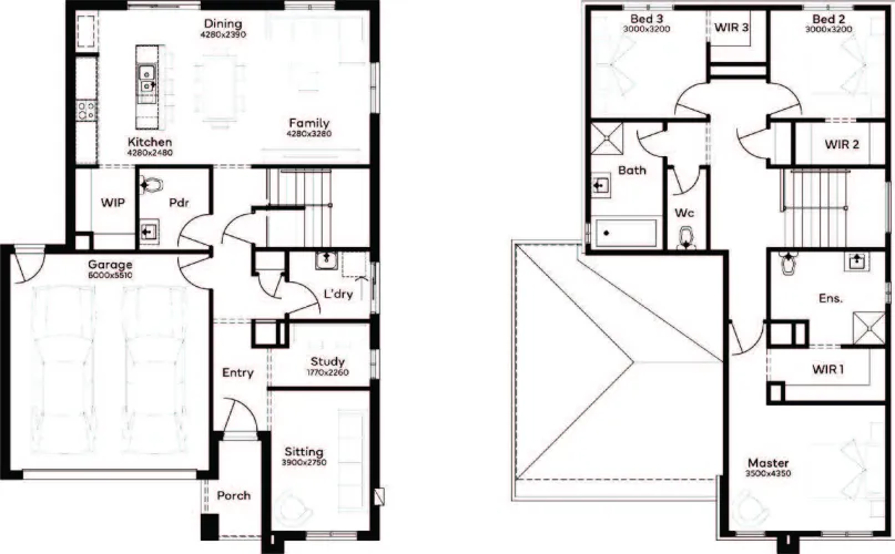 Kaylana Estate - Tarneit - Lot 308 Floorplan