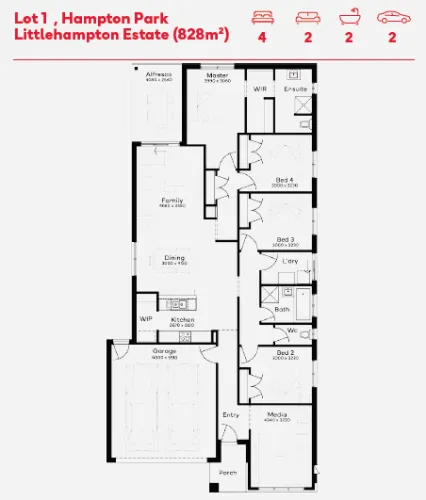 Littlehampton Estate - Hampton Park - Lot 1