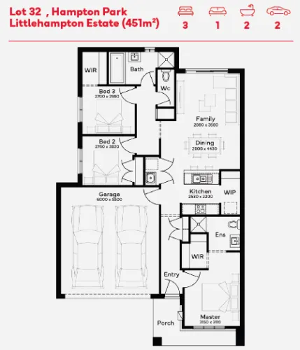 Littlehampton Estate - Hampton Park - Lot 32
