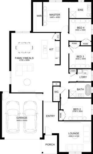 Lot 10303 Tweedbank Cr by Sherridon Homes Floorplan
