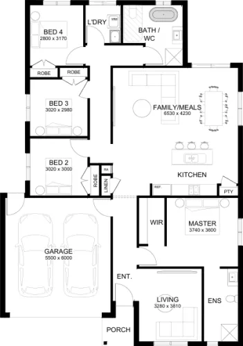 Lot 10324 Tweedbank Cr by Sherridon Homes Floorplan