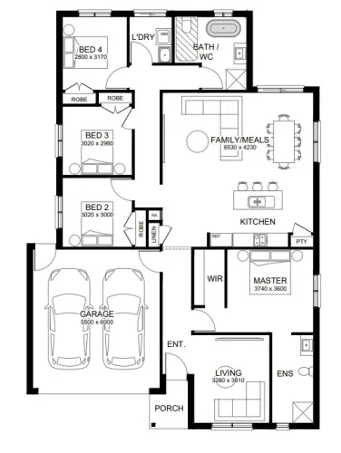 Lot 105 Briody Grove Estate by Sherridon Homes Floorplan