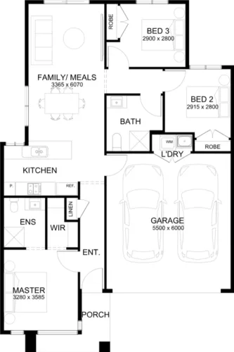 Lot 109 Banyalla Rd by Sherridon Homes Floorplan