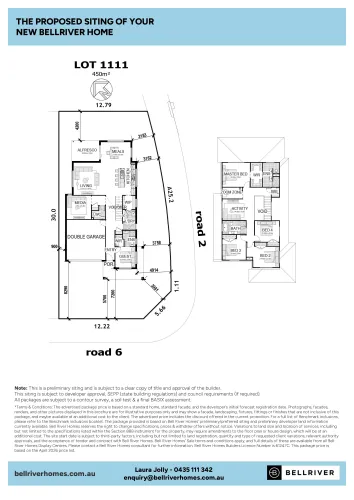 Lot 1111 Road 6, Gables Estate by Bellriver Homes