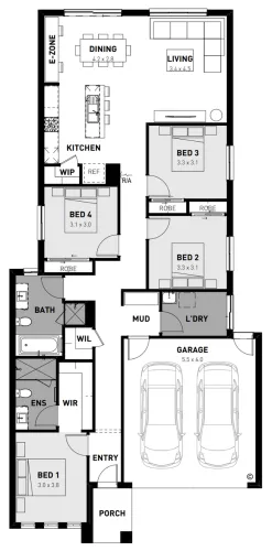Lot 1329 Sunrise Street by Homebuyers Centre VIC Floorplan