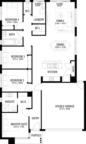 Lot 1856 Tivoli Drive by Australian Building Company Floorplan