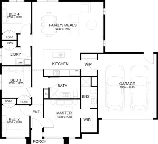 Lot 1905 Caporosa Cr by Sherridon Homes Floorplan