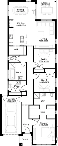 Lot 218 Sherbrooke Loop by Simonds Homes Floorplan
