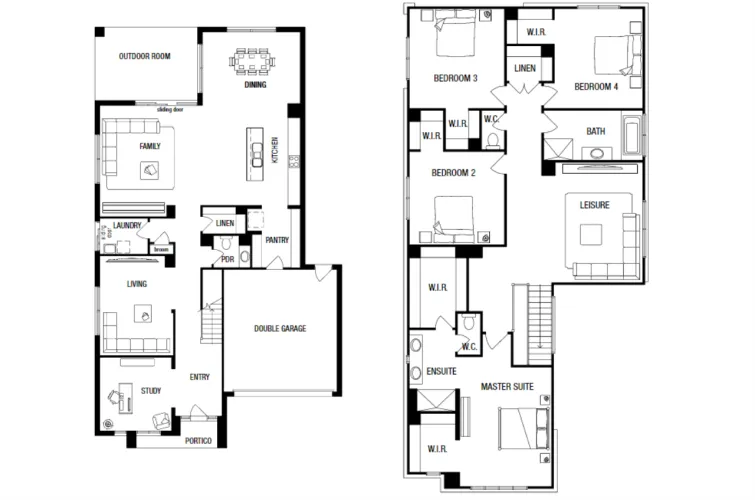 Lot 3521 Ernstbrook Drive by Metricon Homes Floorplan
