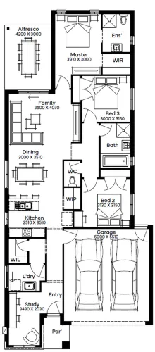 Lot 520 Grevilea Street by Simonds Homes Floorplan