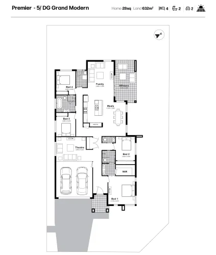 Nakuru Estate - Silverdale - Lot 101 Floorplan