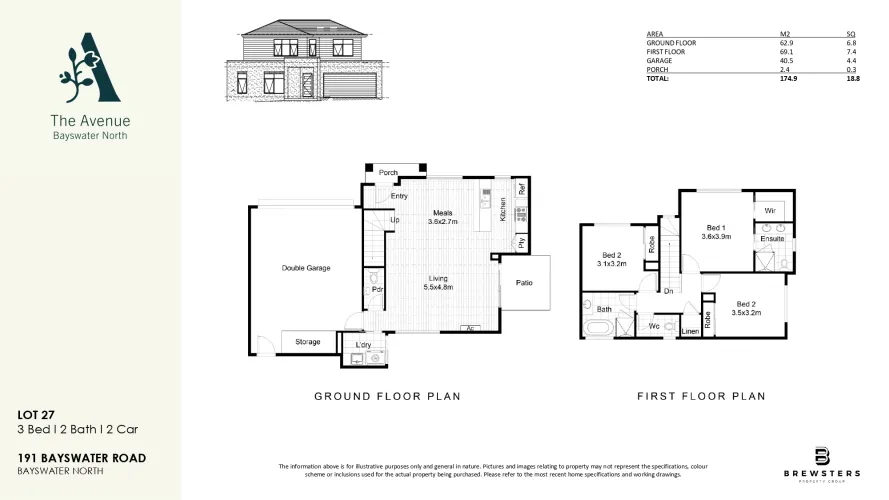 The Avenue Estate - Bayswater North - Lot 27 Floorplan