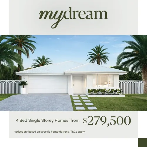 My Dream 4 Bed Single Storey Home *from $279,500