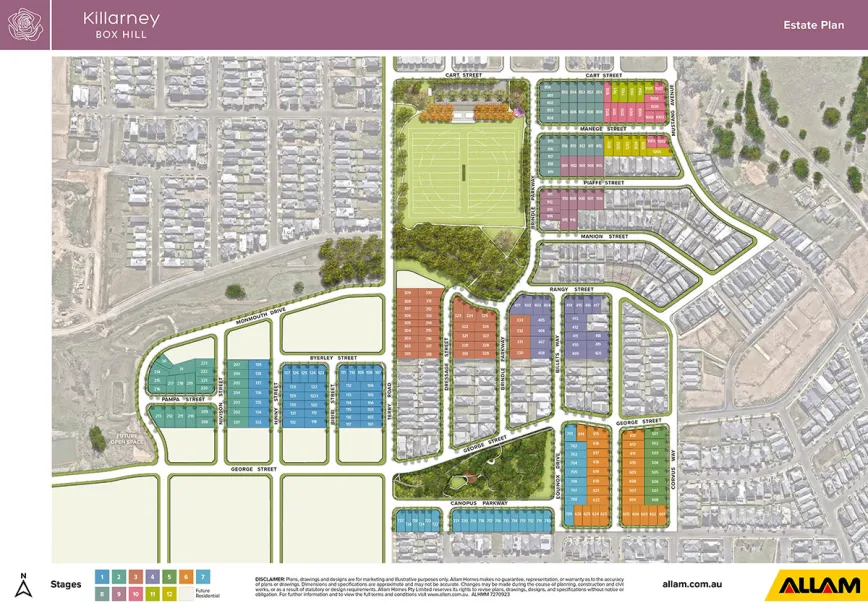 Killarney Estate - Box Hi Masterplan
