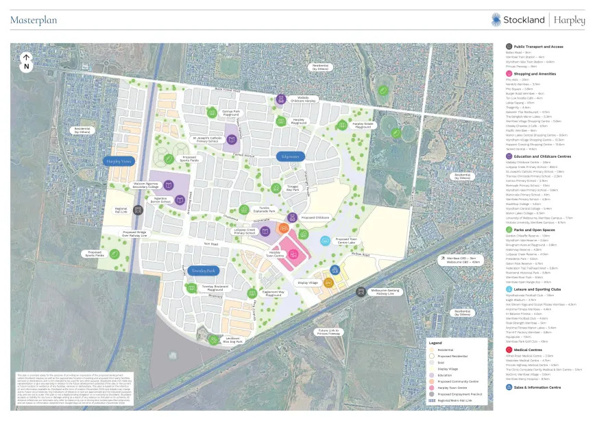 Stockland Harpley - Werrib Masterplan