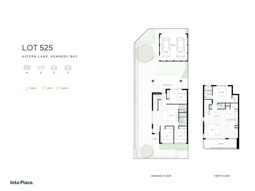 Into Place @ Astern Lane, Kennedy Bay - Port Kennedy - Lot 525 Floorplan
