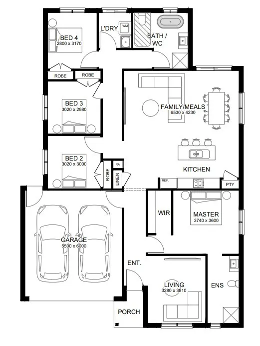 Lot 105 Briody Grove Estate by Sherridon Homes Floorplan
