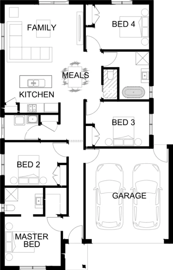 Lot 2112 Racecourse Rd by Sherridon Homes Floorplan