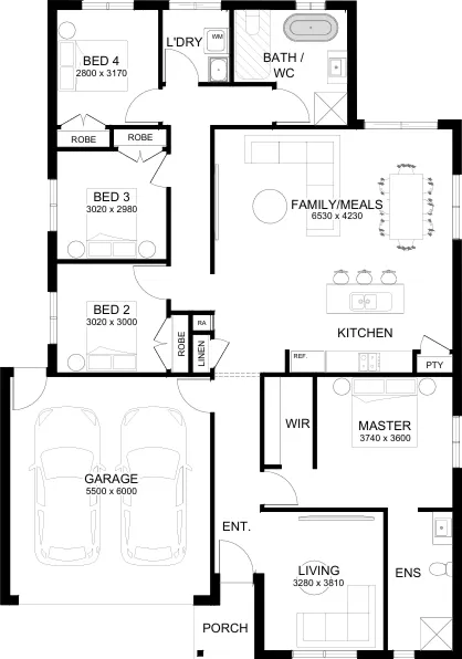 Lot 241 Blade Cct by Sherridon Homes Floorplan