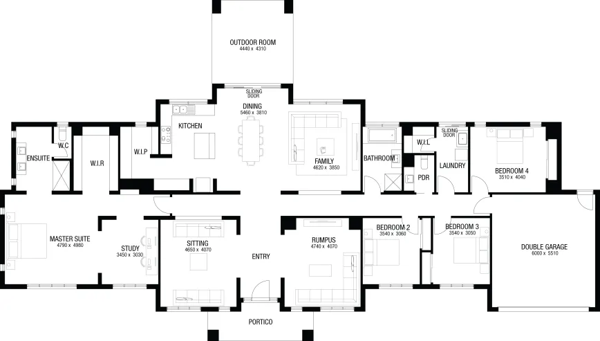 Lot 432 Calaista Drive by Metricon Homes Floorplan