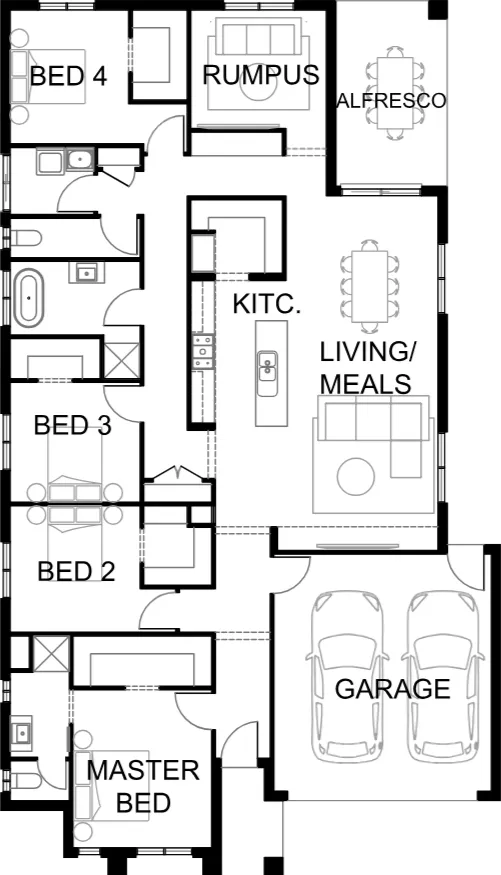 Lot 433 McSwains Road by Sherridon Homes Floorplan