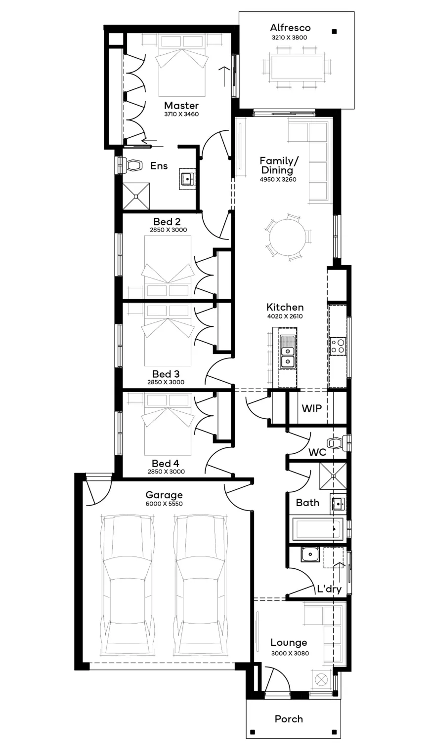 Lot 818 Kinma Valley Estate by Simonds Homes Floorplan