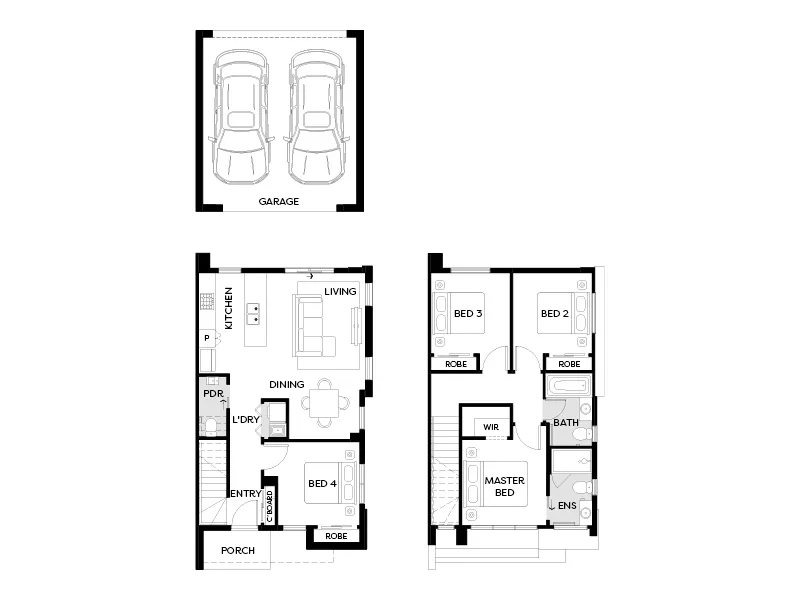 Lot 846 Lily Lane, Olivine by SOHO Living Floorplan