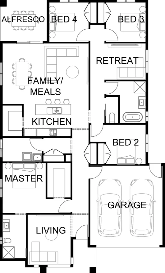 Lot 9 Gum Leaf Close by Sherridon Homes Floorplan