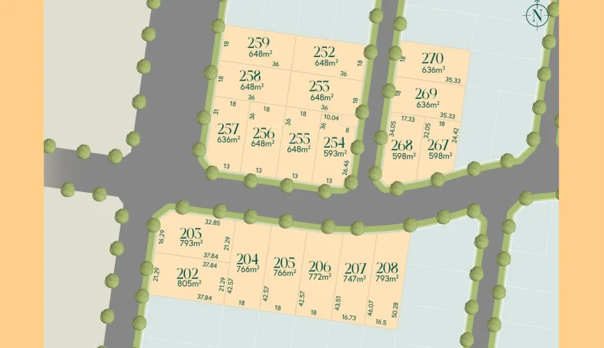 245 Copelands Road - Warragu Release Map