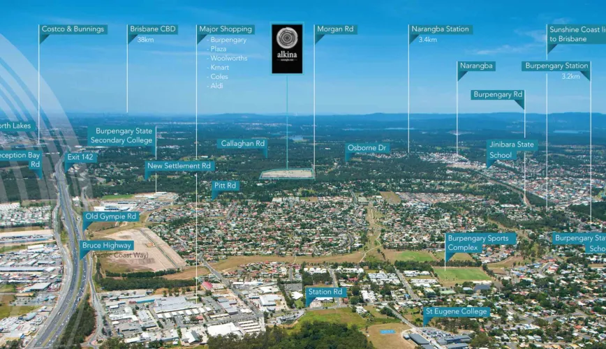 Alkina Estate - 100 Morgan Road, Burpengary QLD 4505 - Burpengary